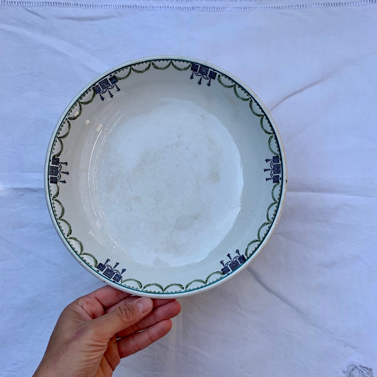 Compotier Saint-Amand - Terre de Fer - Basset Antiques-1 Compotier Saint-Amand - Terre de Fer - Basset Antiques