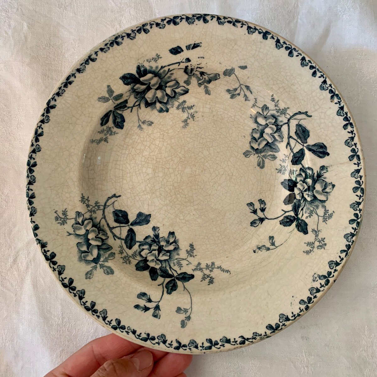 Plato hondo Acacia - Terre de Fer - Basset Antiques-1 Plato hondo Acacia - Terre de Fer - Basset Antiques