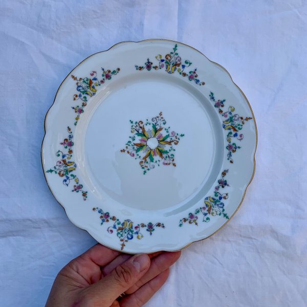 Plato de postre Loza francesa - Plato de Postre - Basset Antiques