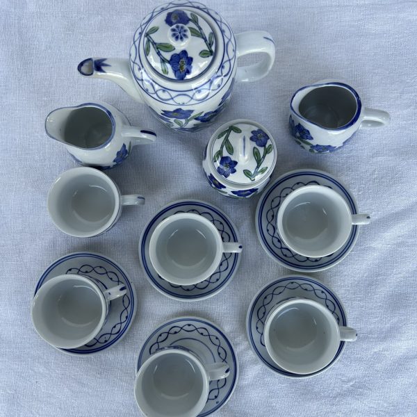R332 Juego de café - Lady Blue (2)